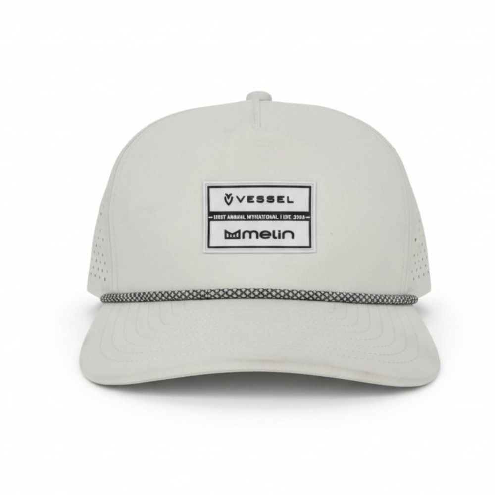 Melin Coronado Hydro Vessel Invitational 2024 Rope Hat White Classic Snapback